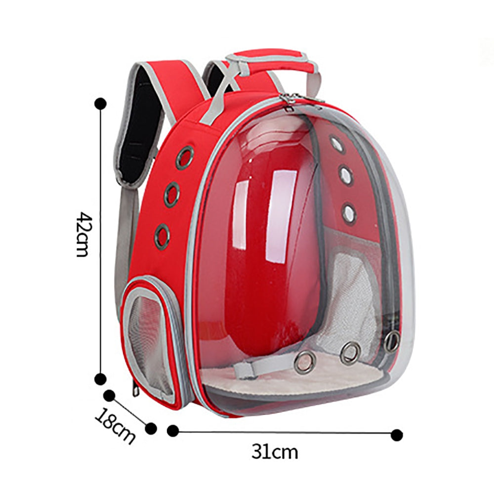 sac à dos transparent pour animaux de compagnie