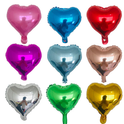 Ballon Coeur PACK 4 pcs