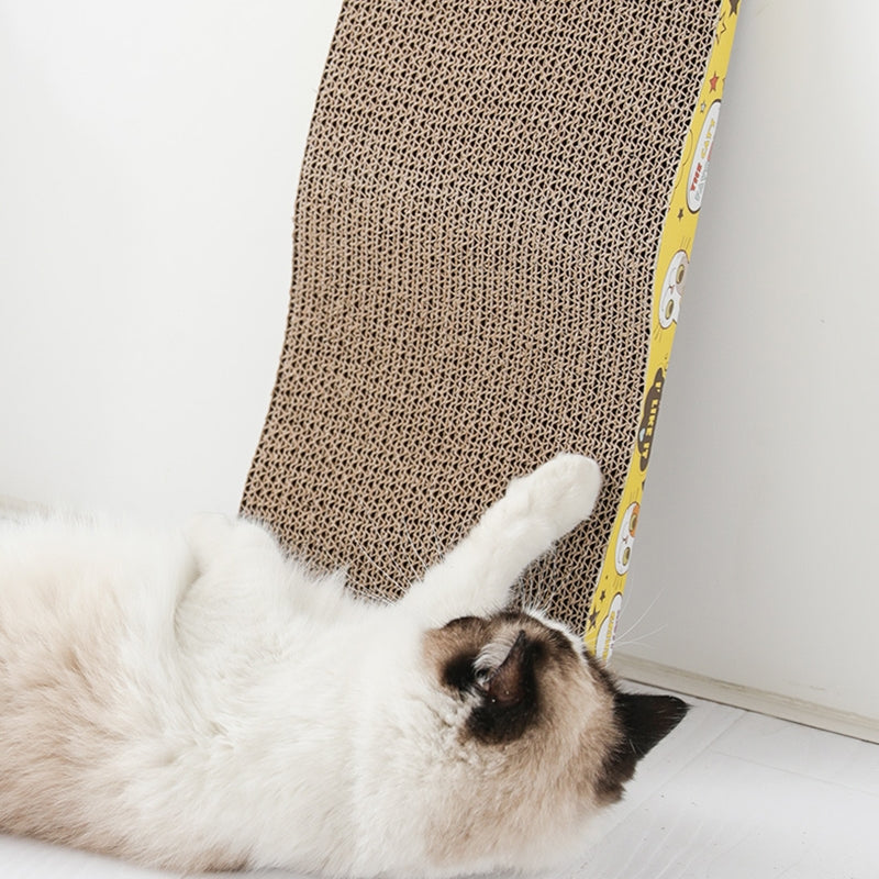 tapis de planche ondulée à gratter pour chat