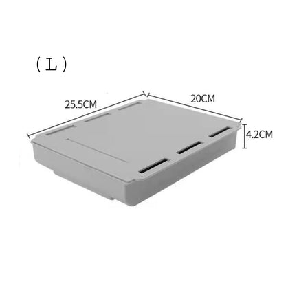tiroir de rangement de bureau caché