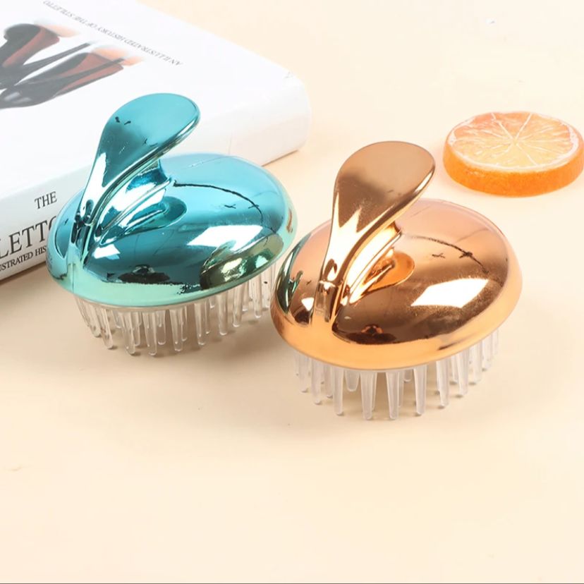 Brosse de massage du cuir chevelu en silicone