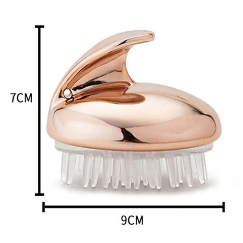 Brosse de massage du cuir chevelu en silicone