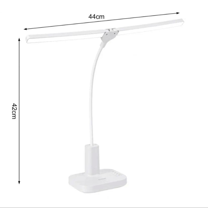 Lampe LED de bureau avec porte-stylo et support téléphone