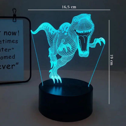 Veilleuse de dinosaure 3D