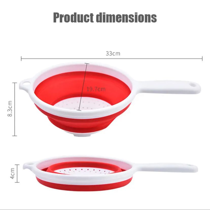 Panier filtre de fruits et légumes pliable