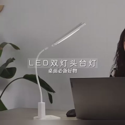 Lampe LED de bureau avec porte-stylo et support téléphone