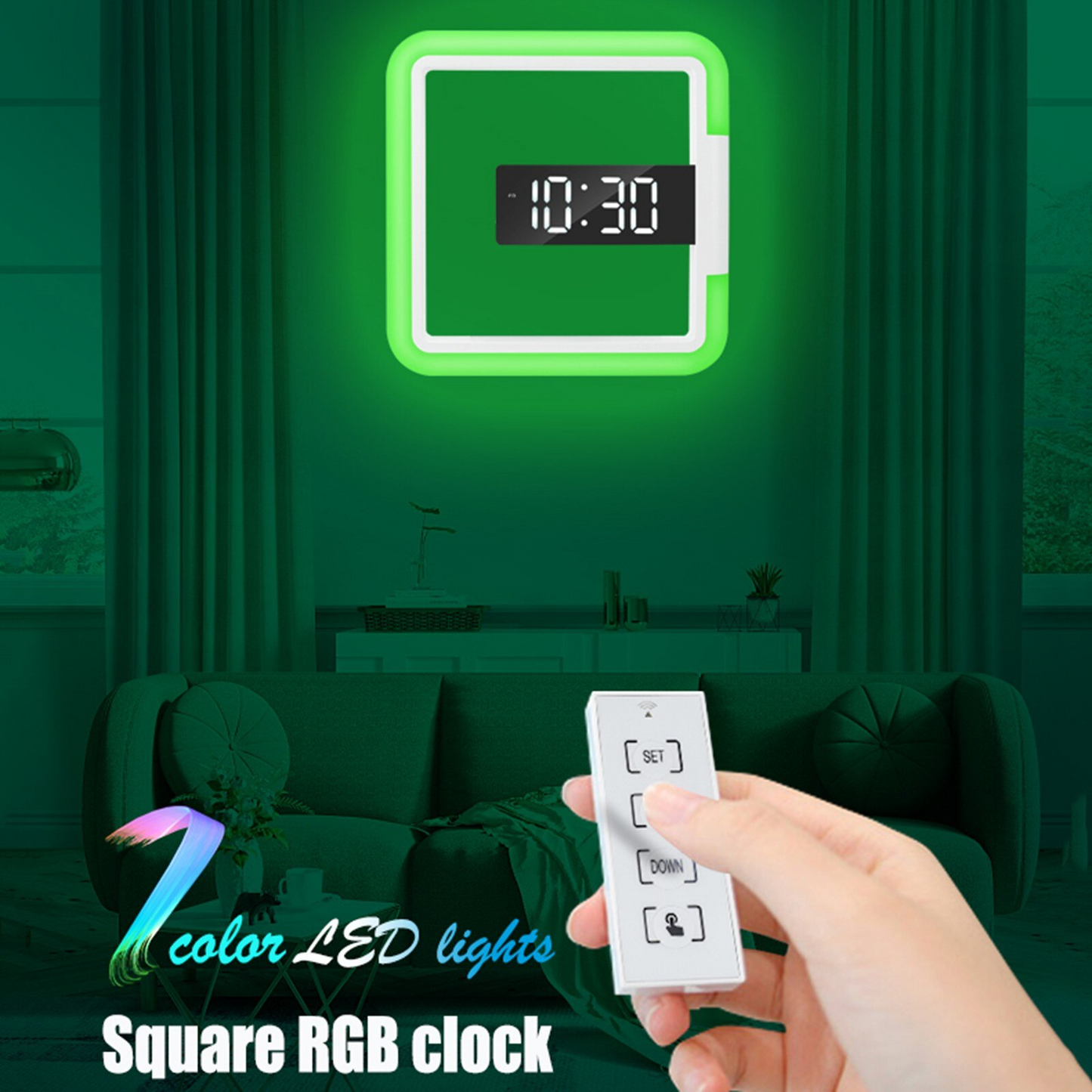 Horloge numérique LED