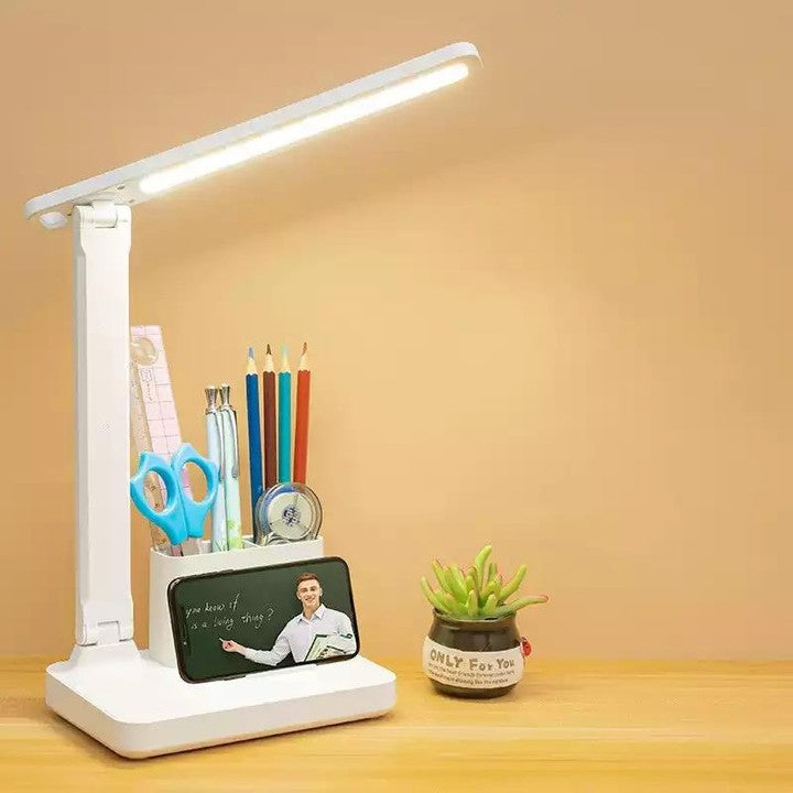 Lampe LED de bureau pliable rechargeable - Alistore