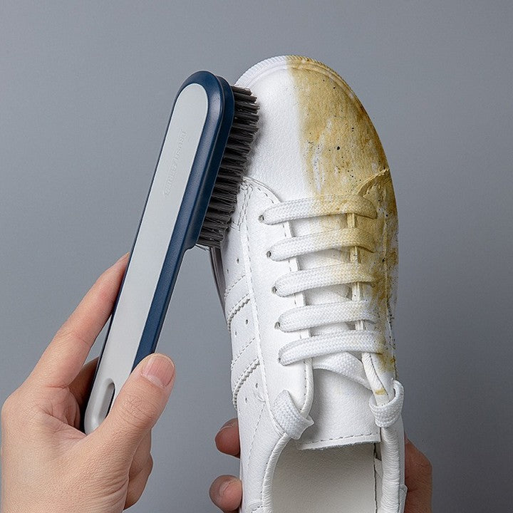 Brosse de nettoyage de chaussures multifonctionnelle.