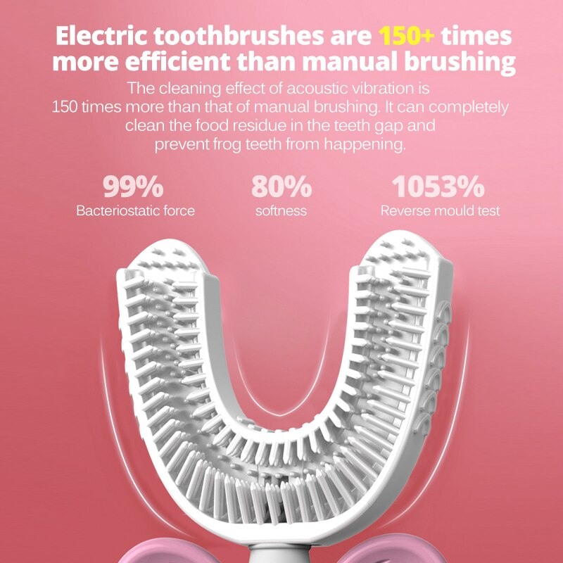 Brosse à dents électrique pour enfants à pile